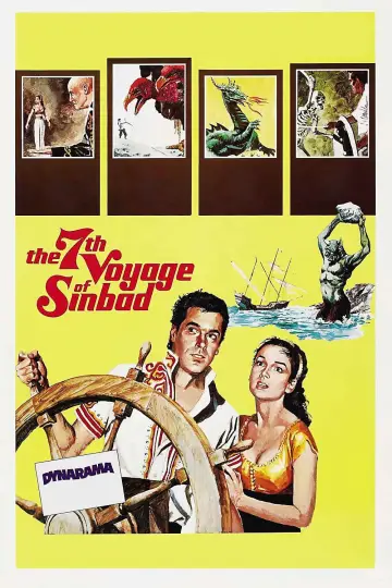 Plakat do filmu "7 podróż Sindbada" #104396