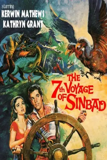 Plakat do filmu "7 podróż Sindbada" #104400