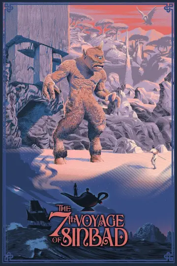 Plakat do filmu "7 podróż Sindbada" #104404