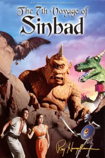 Plakat do filmu "7 podróż Sindbada" #104406