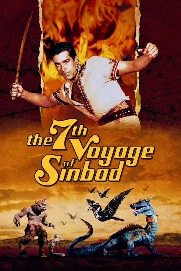 Plakat do filmu "7 podróż Sindbada" #1168433