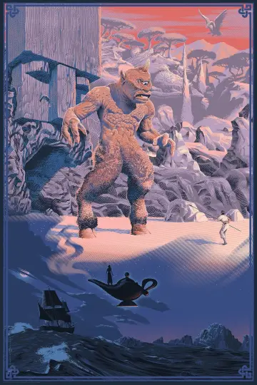 Plakat do filmu "7 podróż Sindbada" #478087