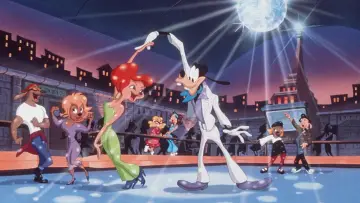 Zasłona do filmu "Goofy idzie do college
