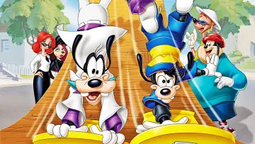 Zasłona do filmu "Goofy idzie do college