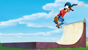 Zasłona do filmu "Goofy idzie do college