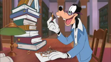 Zasłona do filmu "Goofy idzie do college