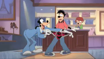 Zasłona do filmu "Goofy idzie do college