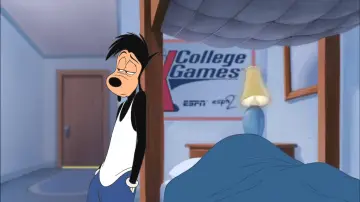 Zasłona do filmu "Goofy idzie do college