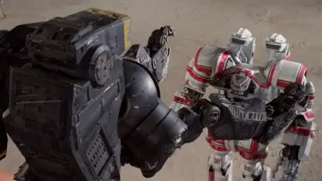 Zasłona do filmu "Jeźdźcy robotów" #1023000