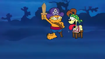 Zasłona do filmu "Garfield