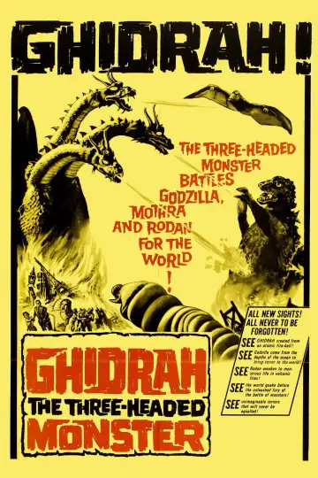Plakat do filmu "Ghidorah - Trójgłowy potwór" #1025457