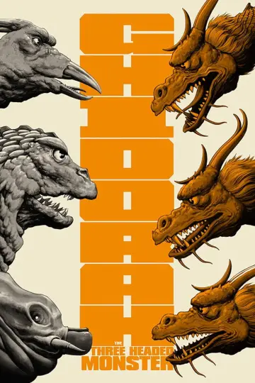 Plakat do filmu "Ghidorah - Trójgłowy potwór" #1025466