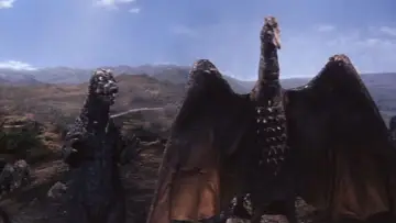 Zasłona do filmu "Ghidorah - Trójgłowy potwór" #387406
