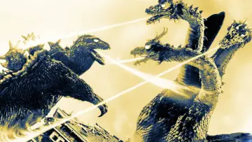 Zasłona do filmu "Ghidorah - Trójgłowy potwór" #387408