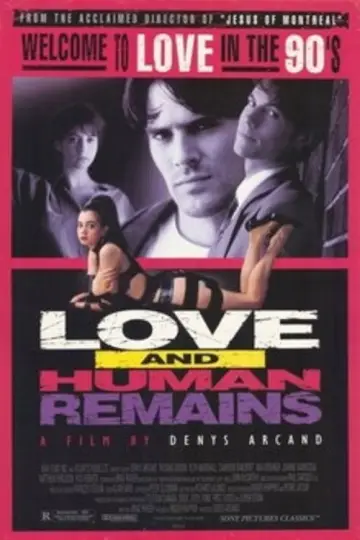 Plakat do filmu "Love & Human Remains" #1871632