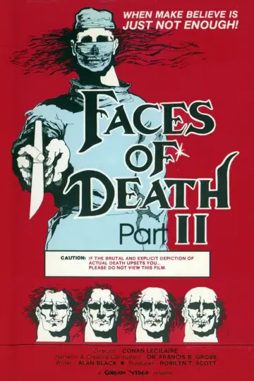 Plakat do filmu "Faces of Death II" #1636935
