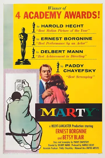 Plakat do filmu "Marty" #212939