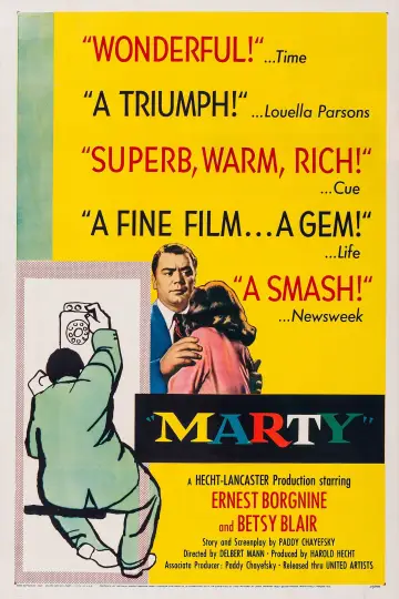 Plakat do filmu "Marty" #212943