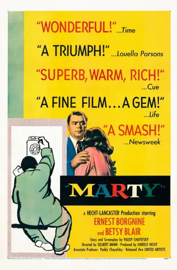 Plakat do filmu "Marty" #986918