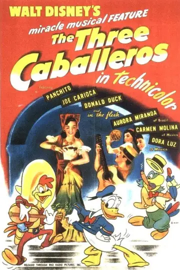 Plakat do filmu "Trzej Caballeros" #136746