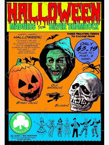 Plakat do filmu "Halloween III: Sezon Czarownic" #101449