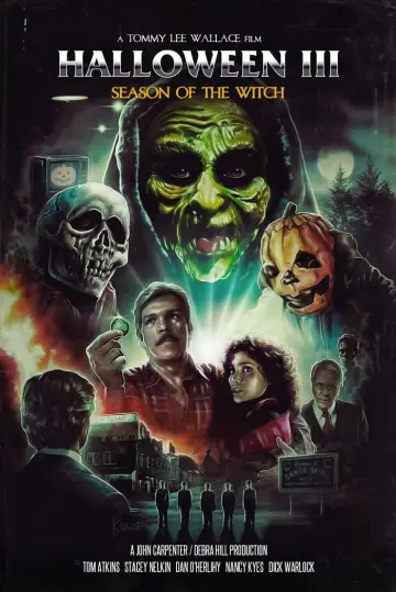 Plakat do filmu "Halloween III: Sezon Czarownic" #101496