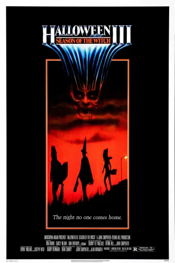 Plakat do filmu "Halloween III: Sezon Czarownic" #882159