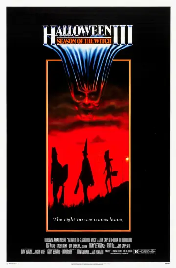 Plakat do filmu "Halloween III: Sezon Czarownic" #882171