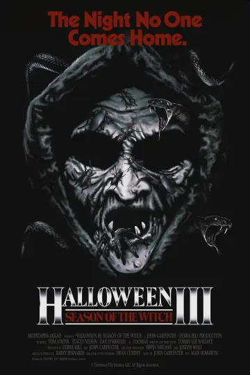 Plakat do filmu "Halloween III: Sezon Czarownic" #882190
