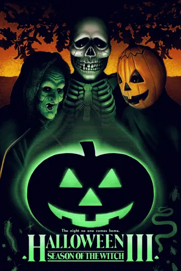 Plakat do filmu "Halloween III: Sezon Czarownic" #882198