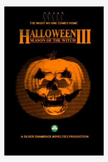 Plakat do filmu "Halloween III: Sezon Czarownic" #882207