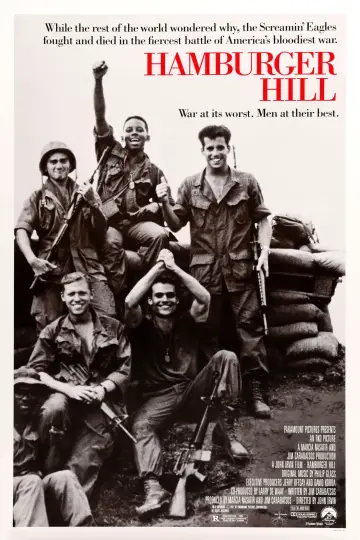 Plakat do filmu "Hamburger Hill" #1540427