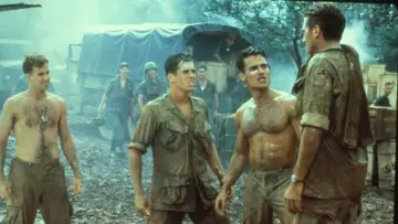 Zasłona do filmu "Hamburger Hill" #905706