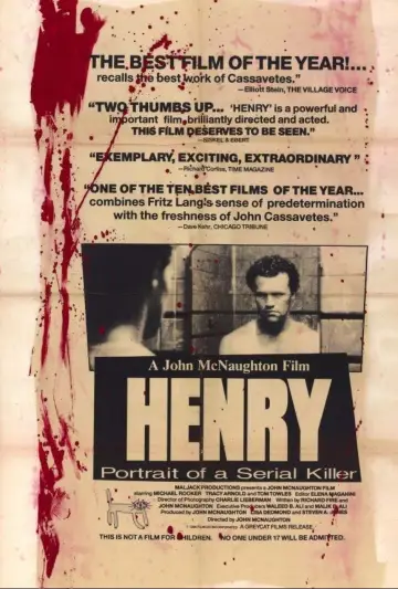 Plakat do filmu "Henry - Portret seryjnego mordercy" #267204