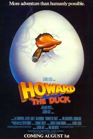Plakat do filmu "Kaczor Howard" #139762