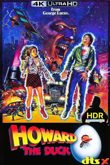 Plakat do filmu "Kaczor Howard" #354154