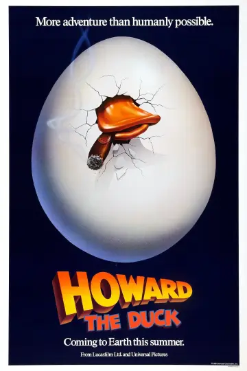Plakat do filmu "Kaczor Howard" #504931