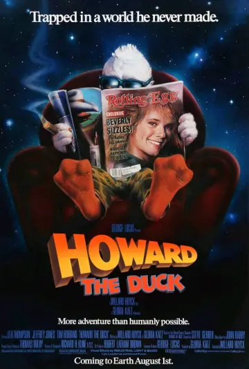 Plakat do filmu "Kaczor Howard" #790177