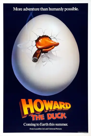 Plakat do filmu "Kaczor Howard" #790180