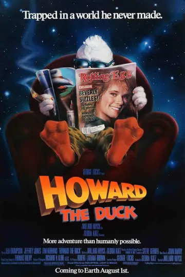 Plakat do filmu "Kaczor Howard" #790184