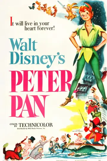 Plakat do filmu "Piotruś Pan" #50855