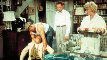 Zasłona do filmu "Słomiany wdowiec" #241927