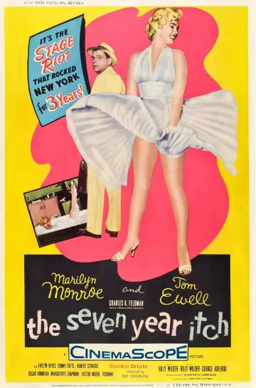 Plakat do filmu "Słomiany wdowiec" #241950