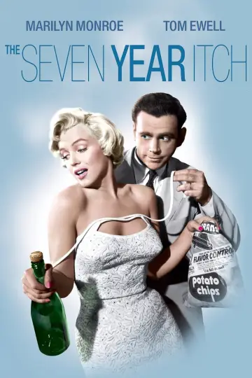 Plakat do filmu "Słomiany wdowiec" #241953