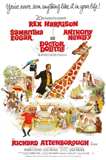 Plakat do filmu "Doktor Dolittle" #1023146