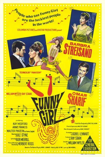 Plakat do filmu "Zabawna dziewczyna" #233478
