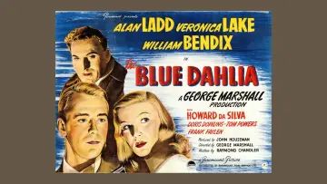 Zasłona do filmu "The Blue Dahlia" #768417