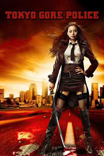 Plakat do filmu "Tokijska Policja Gore" #874170