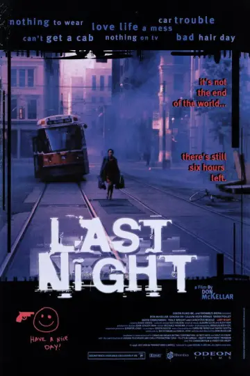 Plakat do filmu "Ostatnia noc" #1110990