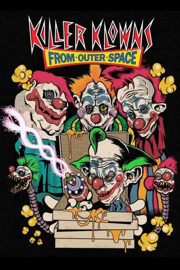 Plakat do filmu "Mordercze klowny z kosmosu" #878431